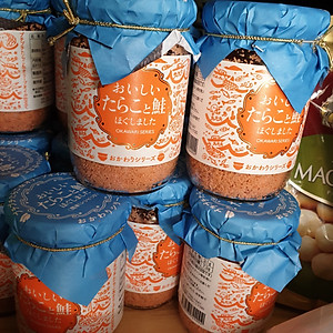 Ruốc cá hồi trộn trứng cá tuyết Okawari Nhật Bản 120g