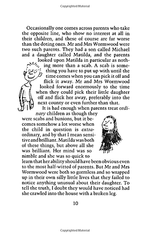 Sách Matilda (Roald Dahl, Illustrated by Quentin Blake)