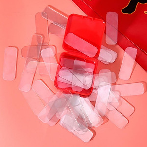 Băng keo dán 2 mặt trong suốt siêu dính treo đồ (Hộp 60 miếng)