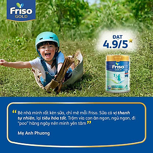Sữa Bột Friso Gold 4 850g (Dành Cho Trẻ Từ 2 - 6 Tuổi)