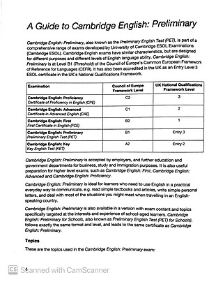 Cambridge Preliminary English Test 7 Student's Book with Answers Reprint Edition