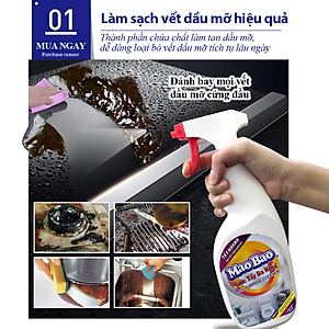 Combo 03 chai Nước Tẩy Đa Năng Mao Bao 600ml