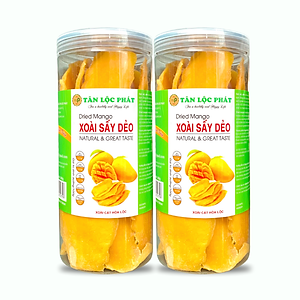 XOÀI SẤY DẺO VỊ TỰ NHIÊN CHUA NGỌT TÂN LỘC PHÁT