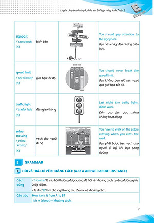 Sách Luyện Chuyên Sâu Ngữ Pháp Và Bài Tập Tiếng Anh 7 Tập 2 (Chương Trình Mới)