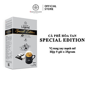 Trung Nguyên Legend - Cà phê hoà tan rang xay 3in1 Special Edition - Hộp 9 gói x 25gr