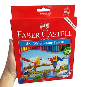 Chì Màu Nước Parrot - 48 Màu Dài Faber-Castell-114468