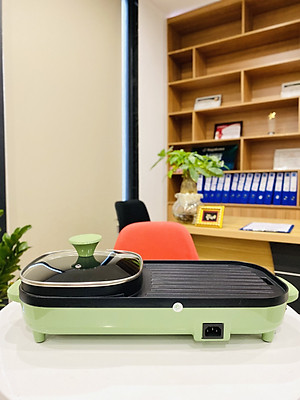 Bếp lẩu nướng điện đa năng Nagakawa NAG3104 (1500W) - Hàng chính hãng