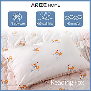 Vỏ Gối ARIZE Vải Microfiber Họa Tiết Dễ Thương Kích Thước 50x70cm (01 Cái)