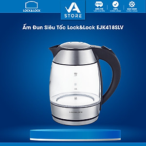 Ấm Đun Siêu Tốc LocknLock EJK418SLV - Hàng Chính Hãng
