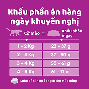 Đồ Ăn Cho Mèo Lớn Whiskas Vị Cá Ngừ Túi 1.2 Kg