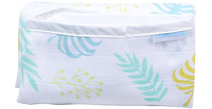 Bộ 2 tấm lót chống thấm vải sợi tre cho bé 60x90 Mamaru MA-LOT60X90 - Diệt khuẩn, hút ẩm tốt, kháng tia UV