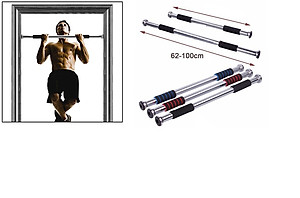 Xà Đơn Treo Tường Gắn Cửa Đa Năng Độ Dài Tùy Chỉnh Giúp Bạn Tập Gym, Tập Cơ Bụng, Cơ Vai, Cơ Xô 60-120Cm - Chính Hãng MINIIN (Màu Ngẫu Nhiên)