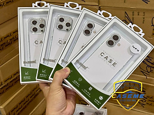 Ốp lưng cho iPhone 16 Pro Max, iPhone 16 Pro, iPhone 16 Plus, iPhone 16 hiệu MEMUMI trong suốt siêu mỏng 0.3mm bảo vệ Camera chống sốc, chống xước cao cấp - Hàng chính hãng