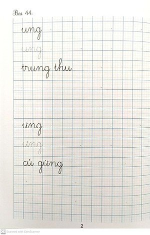 Vở Viết Đúng, Viết Đẹp 1 - Tập 2