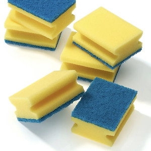 Miếng bọt biển rửa chén bát hai mặt Denkmit Profissimo Đức 6 miếng