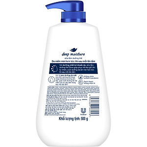 Sữa Tắm Serum Dove Pro-Ceramide Tái Tạo Độ Ẩm Cho Da Đàn Hồi Và Căng Bóng 500g
