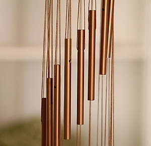 Chuông gió phong thủy trang trí nhà cửa hợp kim đồng