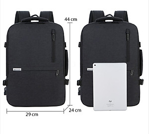 Balo du lịch tích hợp công nghệ cao cấp phong cách mới 15,6"