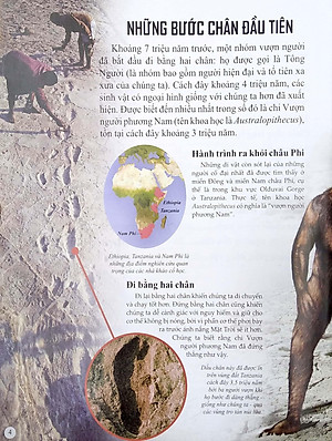 Sách Bách Khoa Tri Thức Về Khám Phá Thế Giới Cho Trẻ Em - Early people - Người Cổ Đại