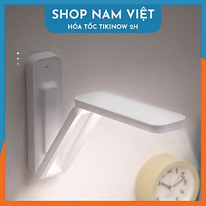 Đèn Bàn Gấp Gọn Treo Tường Tích Điện, Điều Chỉnh Ánh Sáng