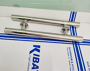 Cặp Tay Nắm Cửa Cổng Inox 304 Ống Phi 32