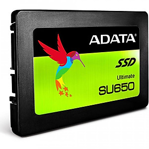 Ổ cứng SSD ADATA Ultimate SU650 Sata III 3D-NAND 2.5 inch 120GB - Hàng Chính Hãng