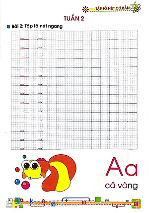 Sách Tập Tô Nét Cơ Bản (Dành Cho Bé Chuẩn Bị Vào Lớp Một)