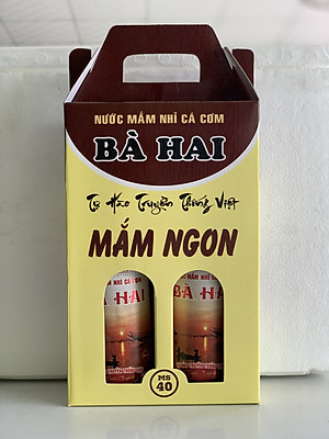 Xách 2 Chai Nước Mắm Nhĩ Lú MS40B ( 2 x 500ml )
