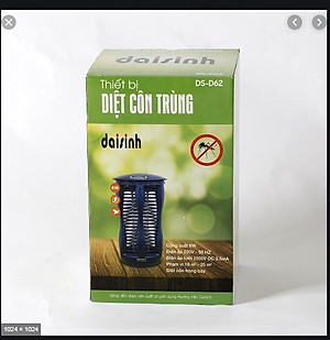 Đèn Diệt Côn Trùng Đại Sinh DS-D62 - Hàng Chính Hãng.
