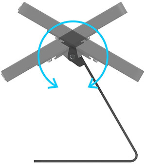 Giá đỡ máy tính bảng hearme TFB-10 - để bàn - Có khóa bảo vệ - hàng chính hãng