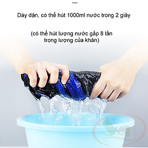 Khăn lau Houyi vải sợi làm sạch bề mặt bể kính thủy sinh cá tép