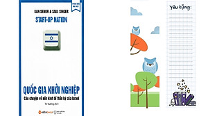 Quốc Gia Khởi Nghiệp - Câu Chuyện Về Nền Kinh Tế Thần Kỳ Của Israel ( Tặng Bookmark Tuyệt Đẹp )