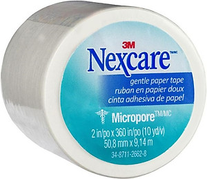 Băng keo y tế cuộn giấy 3M Nexcare 530-P2, kích thước 50.8mm x 9.14m, sản xuất tại Mỹ (giá 1 cuộn)