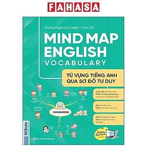 Sách Mind Map English Vocabulary - Từ Vựng Tiếng Anh Qua Sơ Đồ Tư Duy