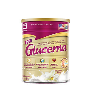 Thực phẩm dinh dưỡng y học Glucerna hương vani 800g/850g