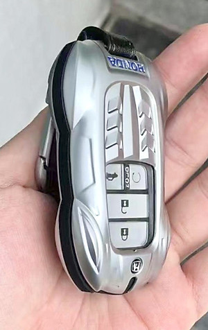 Ốp chìa khóa Kim Loại hình Xiêu Xe ô tô Honda CITY, CIVIC, ACCORD, HR-V, CR-V....
