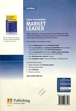 Sách Market Leader ( 3 Ed.) Upper-Inter: Practice File With CD - Paperback