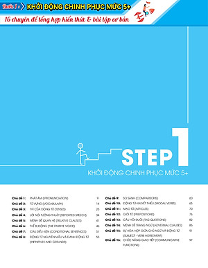 Sách 3 Step - Tiết Lộ Bí Quyết 3 Bước Đạt Điểm 8+ Tiếng Anh