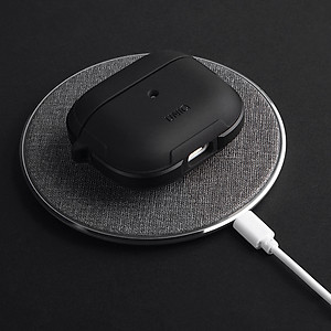 Bao Case Sợi Carbon Kháng Khuẩn UNIQ Valencia Antimicrobial Dành Cho Airpods 3- Hàng Chính Hãng