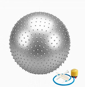 Bóng tập yoga có gai đường kính 75cm chịu lực 200kg(tặng bơm Bóng)