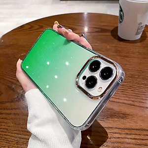 Ốp lưng chống sốc cho iPhone 14 Pro / 14 Pro Max / 12 Pro Max hiệu Likgus Luxury Gradient trang bị viền Camera ánh kim sang trọng , chống sốc chống va đập - Hàng nhập khẩu