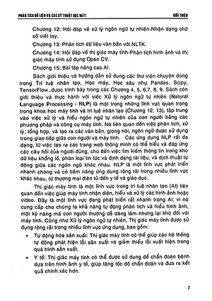 Phân Tích Dữ Liệu Và Các Kỹ Thuật Học Máy -STK