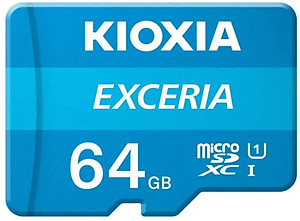 Thẻ nhớ Kioxia Micro SDHC Exceria UHS-I C10 U1 32/64/128GB - Hàng Chính Hãng