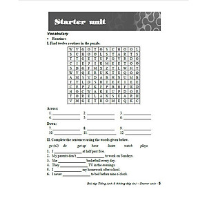 Sách - Bài Tập Tiếng Anh Lớp 8 - Không Đáp Án - Bám Sát SGK Chân Trời - Hồng Ân