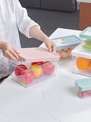 Bộ 3 hộp thực phẩm tritan chữ nhật Hokaido 500-1000-2000ml