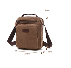 Túi đeo chéo nam vải canvas cao cấp phong cách mới