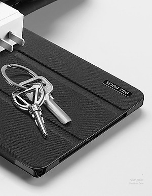 Bao da dành cho Samsung Galaxy Tab A11 /A11 Plus / A9 / A9 Plus DUX DUCIS Domo - Hàng Nhập Khẩu 