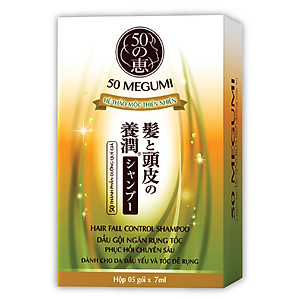 Dầu gội chống gàu, sạch nấm Selsun 250ml + Tặng hộp Dầu gội 50 Megumi Hair Fall Control Shampoo (5 gói x 7ml)