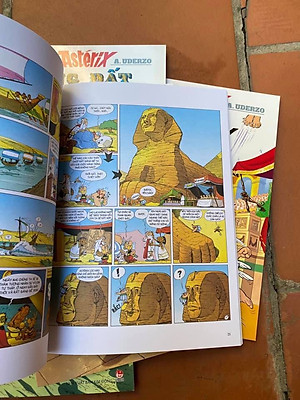  [COMBO TRỌN BỘ 8 tập] NHỮNG CUỘC PHIÊU LƯU CỦA ASTERIX - NXB KIM ĐỒNG - KHỔ LỚN IN MÀU