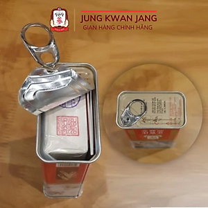 Lương Sâm Củ Khô Hàn Quốc Hộp Thiếc GOOD ROOTS KGC Jung Kwan Jang 150g (12 củ)